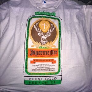 Vintage Jagermeister Tee  Single Stitch Size XL VGC